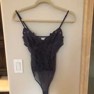 Wild Honey Mesh Floral Bodysuit